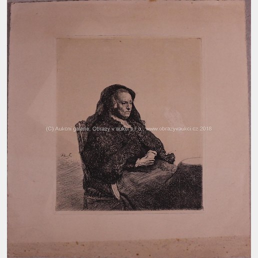 Rembrandt van Rijn - Portrét ženy