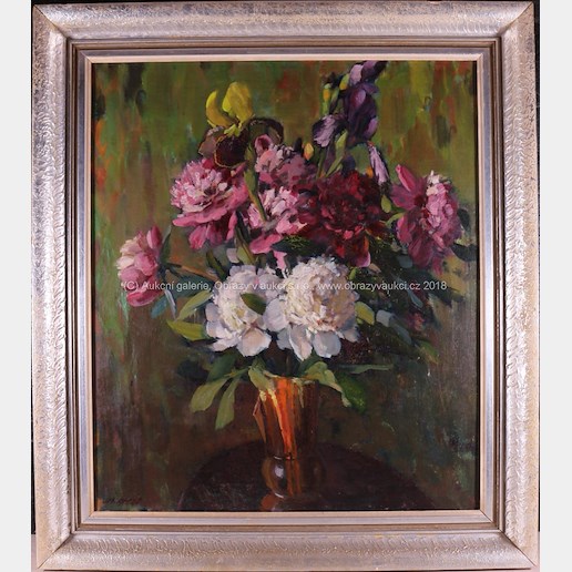 Josef Arnet - Zátiší s květinami