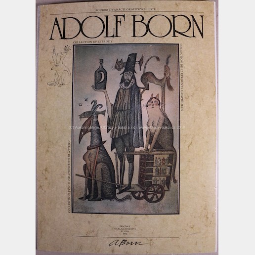 Adolf Born - Soubor 12-ti grafických listů