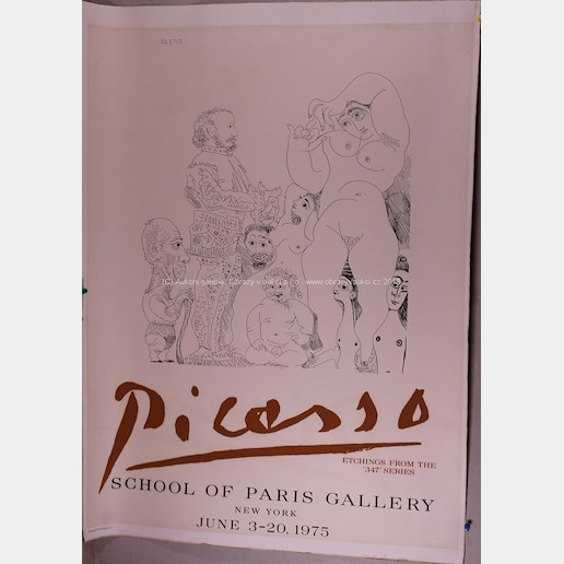 Pablo Picasso - Picasso - plakát z výstavy