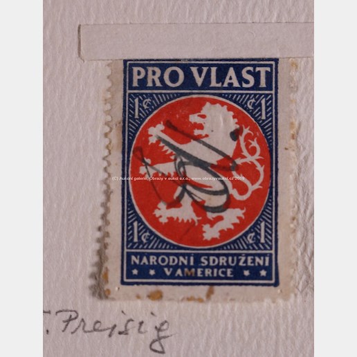 Vojtěch Preissig - Poštovní známka