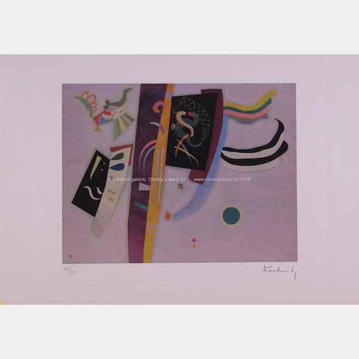 Vasilij Kandinsky - Violet - orange