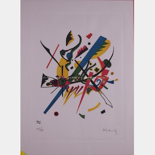 Vasilij Kandinsky - Auf weiss (II)