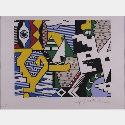 Roy Lichtenstein - Abstrakce