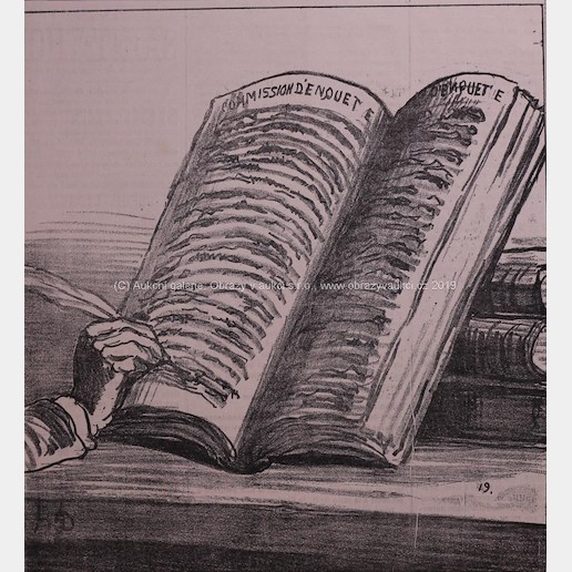 Honoré Daumier - Commission d'Enquet