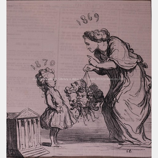 Honoré Daumier - Les Étrennes