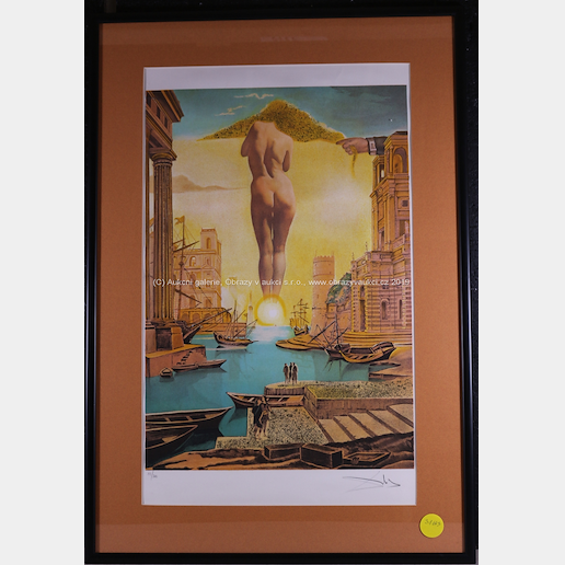Salvador Dalí - Akt v přístavu