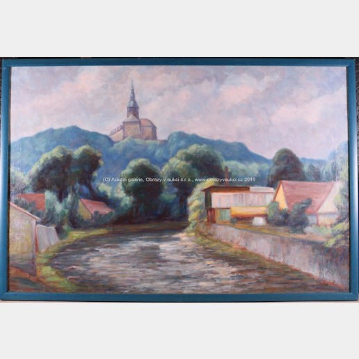 František  Pulec - Zámek nad řekou