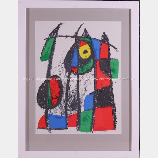 Joan Miró - Litographie originale VII., opus 1043