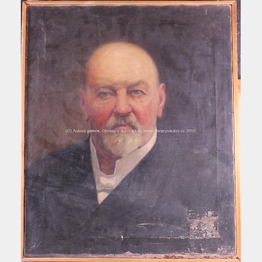 František Karel Hron - Portrét muže