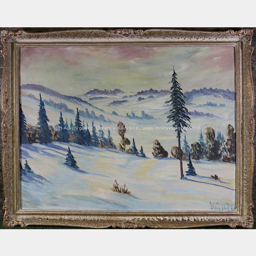 František Krejčí - Zima v horách