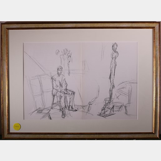 Alberto Giacometti - Alberto Giacometti v ateliéru