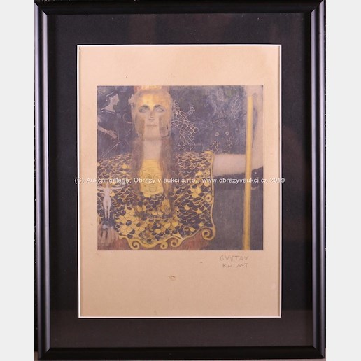 Gustav Klimt - Tvář