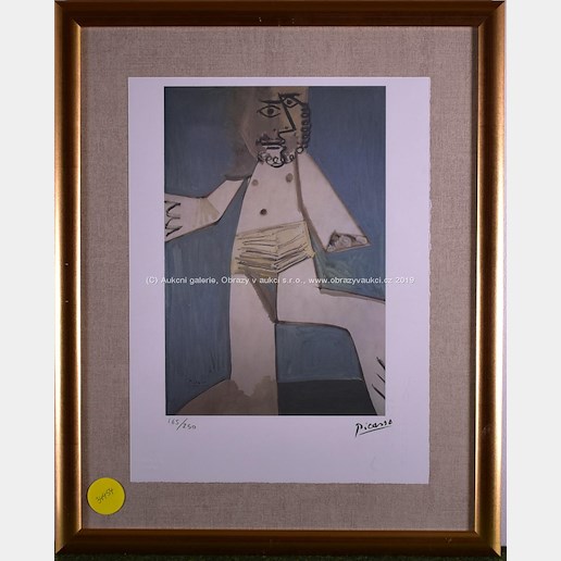 Pablo Picasso - Muž s plnovousem