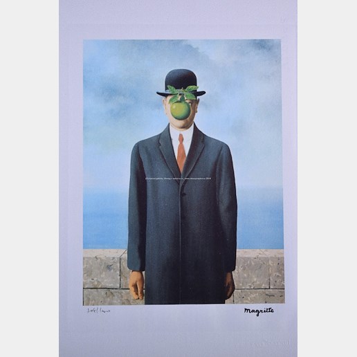 René Magritte - Le Fils de L´homme