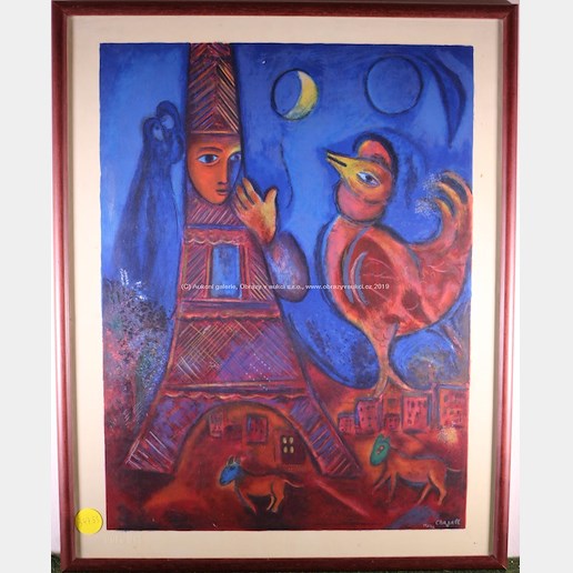 Marc Chagall - Bonjoue Paris