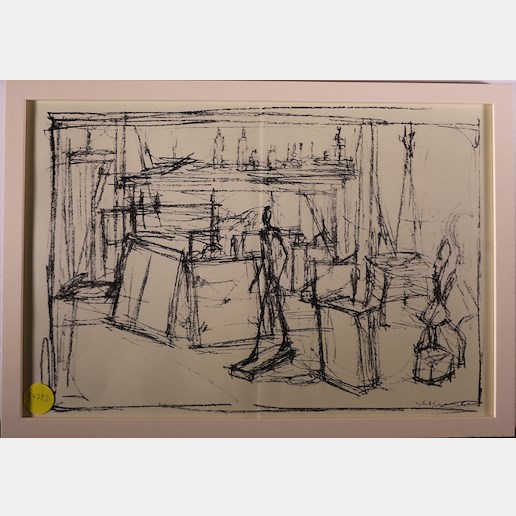 Alberto Giacometti - V ateliéru II