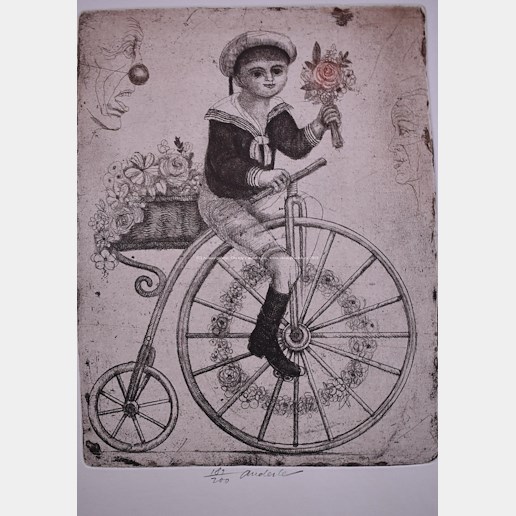 Anderle - Chlapec na kole