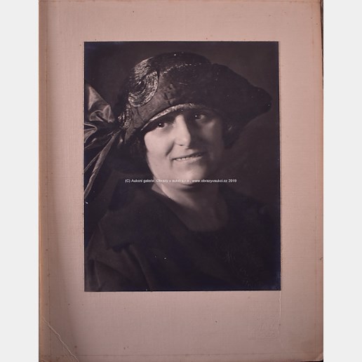 František Drtikol - Vilma Bechyňová 1923