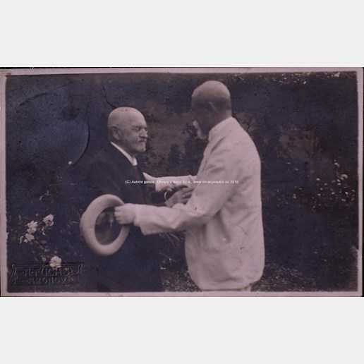 František Drtikol, 1x neznačeno - Soubor 3 fotografií: T.G. Masaryk