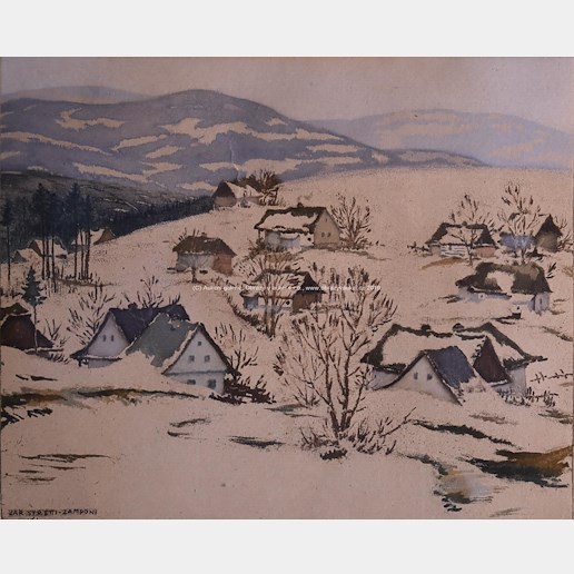 Jaromír Stretti-Zamponi - Zimní krajina