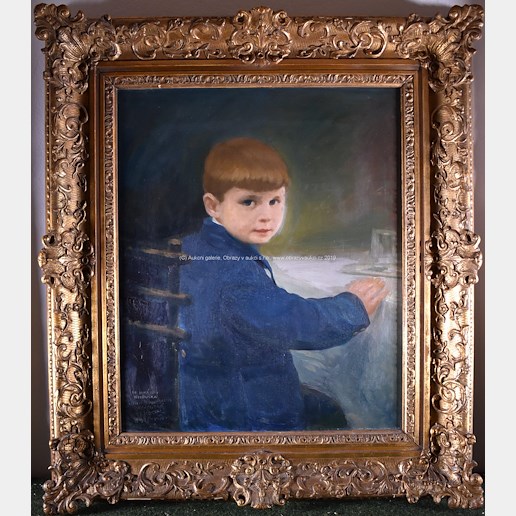 Maxmilián Boháč - Portrét chlapce