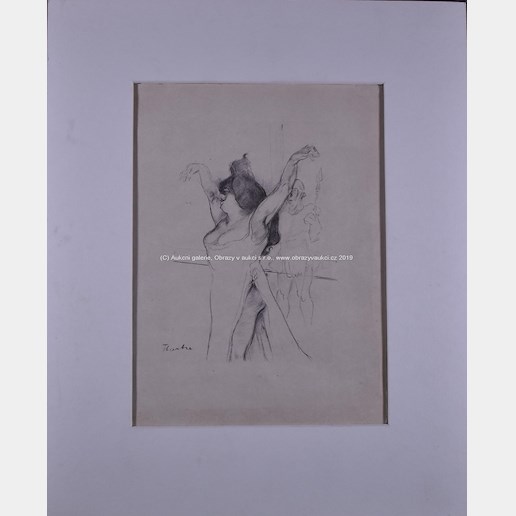 Henri de Toulouse Lautrec - Žena a voják