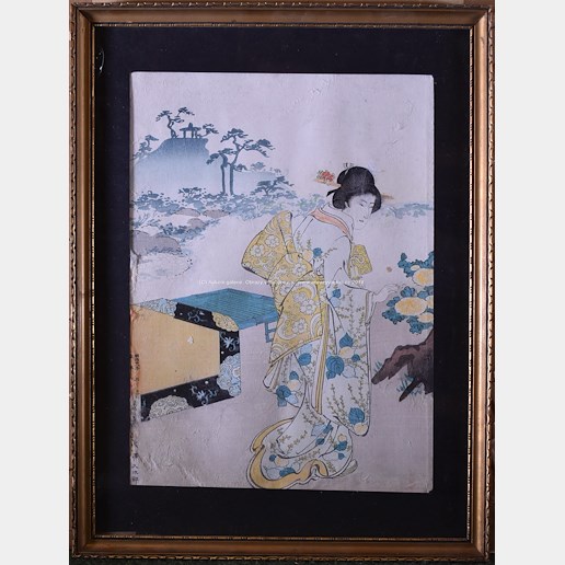 Kunisada/Tozokuni III. - Květinová zahrada