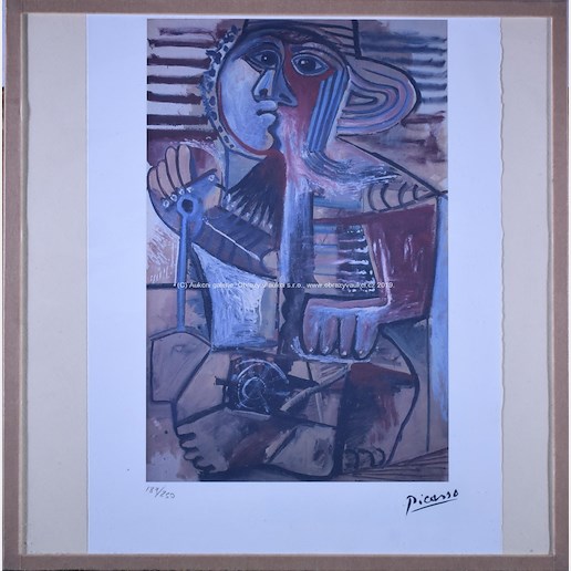 Pablo Picasso - Kubistická figura