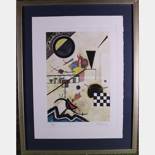 Vasilij Kandinsky - Abstraktní kompozice