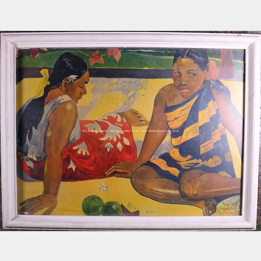 Paul Gauguin - Dvě tahiťanky