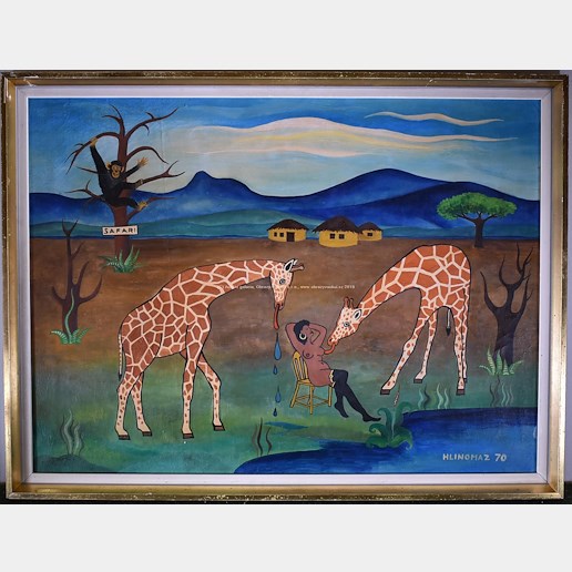 Josef Hlinomaz - Žirafy objevují kozy