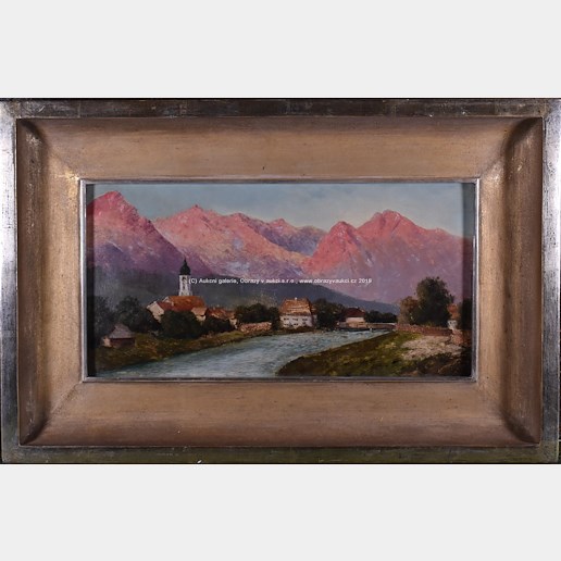 Grau E. - Párové obrazy - Alpské krajiny