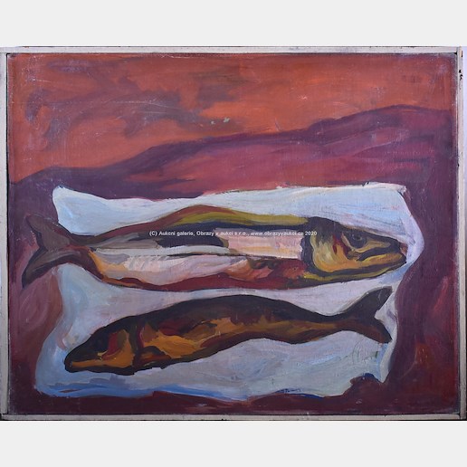 František  Tříska - Dvě ryby