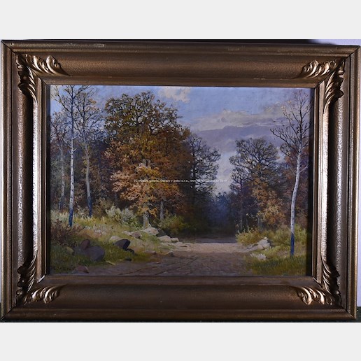 Rudolf Vent - Cesta podzimním lesem