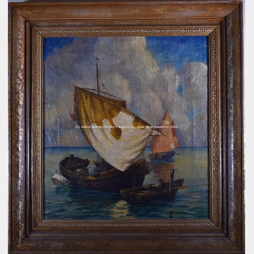 Charley Peklo - Rybáři na moři - Venezia 