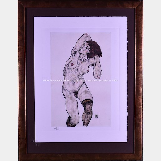 Egon Schiele - Female Nude