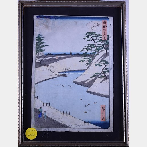 Hiroshige - Outer Sakurada