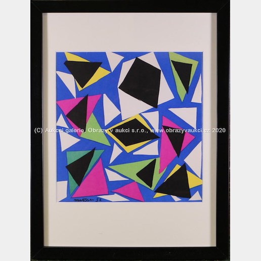 Henri Matisse - Geometrická kompozice