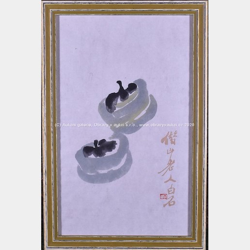 Bai-shi Qi (Čchi Paj-š´) - Hnízda s mláďaty