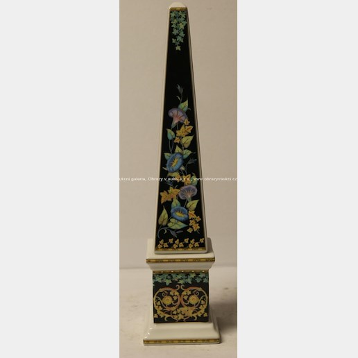 Rosenthal-Versace Gold Ivy - Obelisk