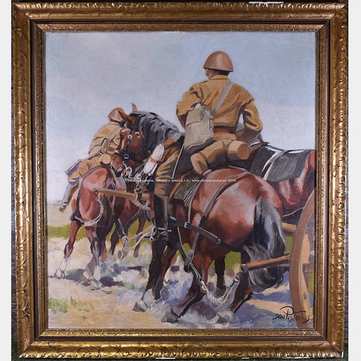 Jan Pistorius - Vojáci na koních