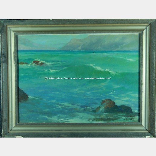 Josef Soukup - Rozbouřené moře