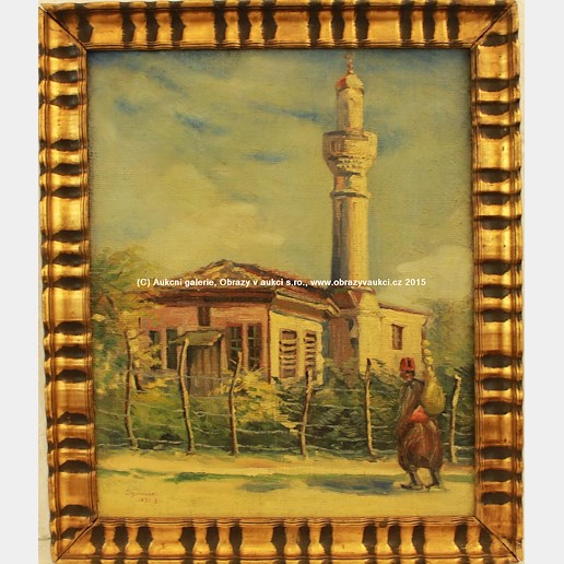 evropský malíř 20. léta 20. stol. - Minaret