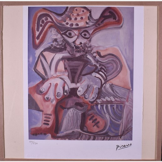 Pablo Picasso - Muž v klobouku