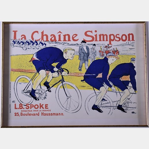 Henri de Toulouse Lautrec - La Chaine Simpson