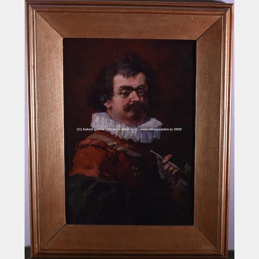 Viktor Oliva - Portrét Rembrandta