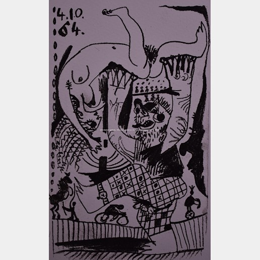 Pablo Picasso - Erotický cirkus