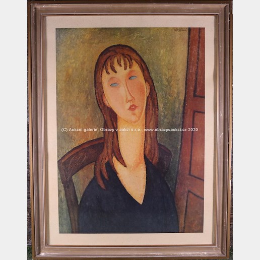 Amedeo Modigliani - Dívka