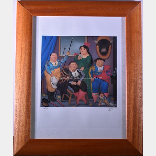 Fernando Botero - Rodinná scéna